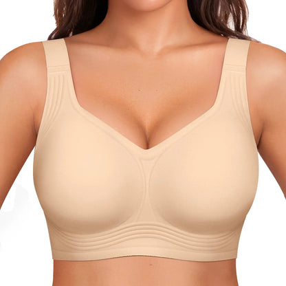 Women Jelly Bras Wirefree Padded Bra