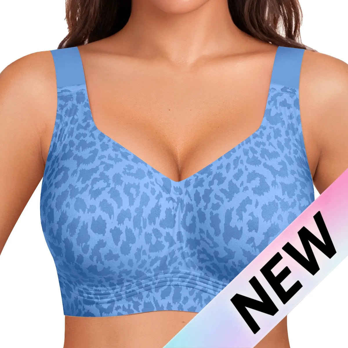 Women Jelly Bras Wirefree Padded Bra