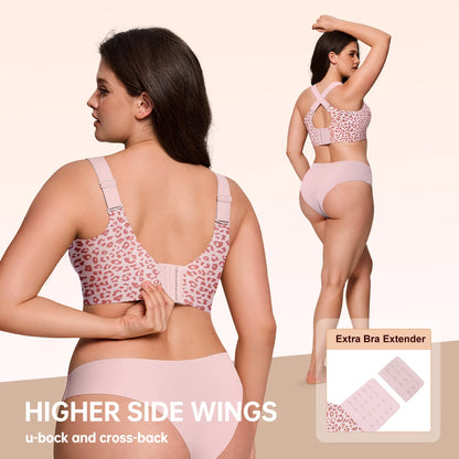 Women Jelly Bras Wirefree Padded Bra