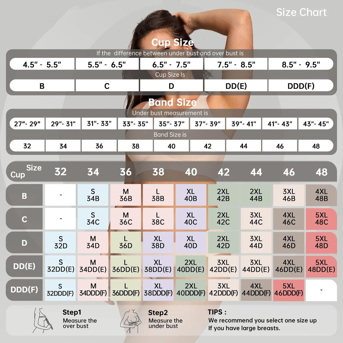 Women Jelly Bras Wirefree Padded Bra