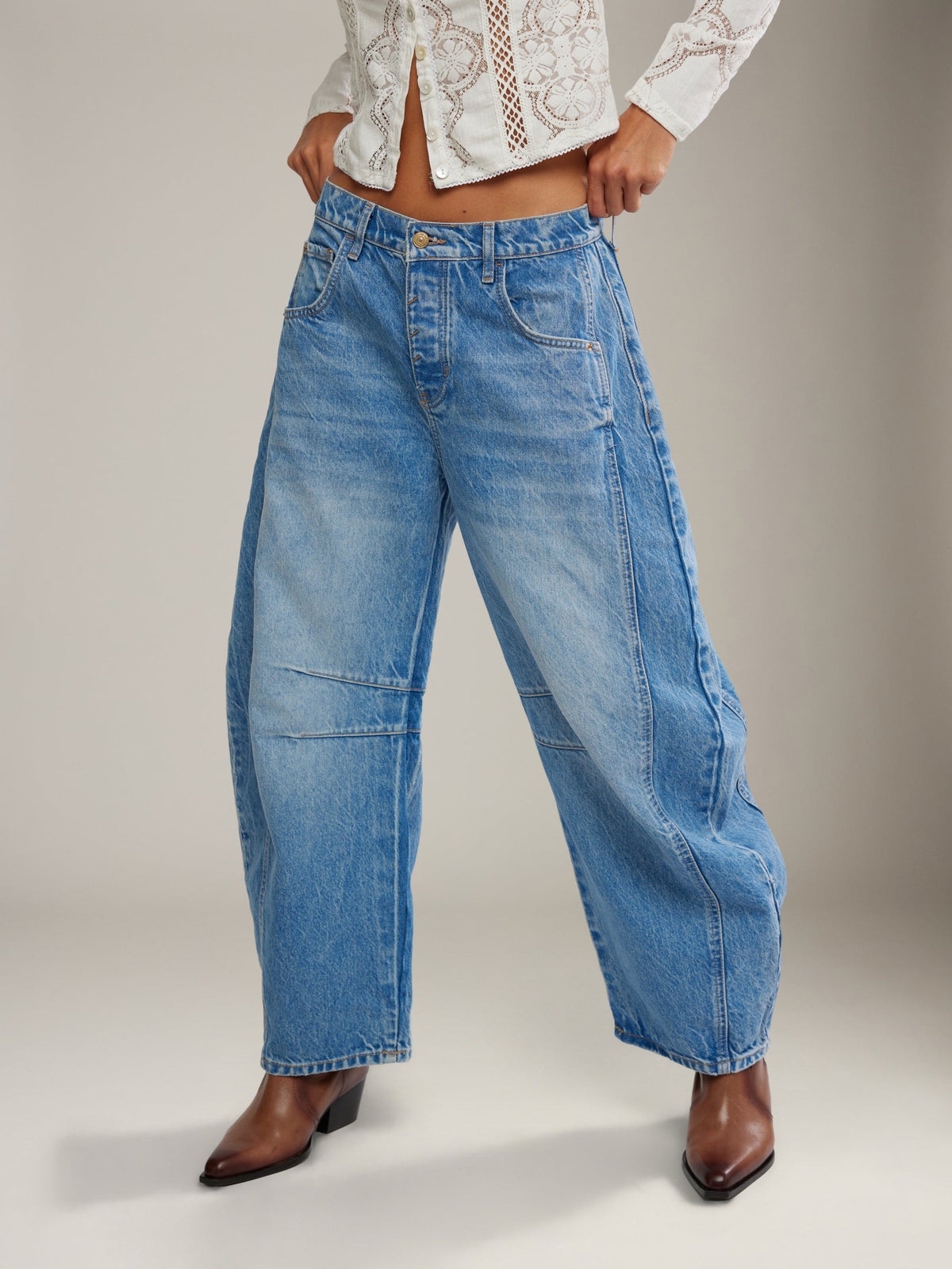 Good Luck Barrel Jeans