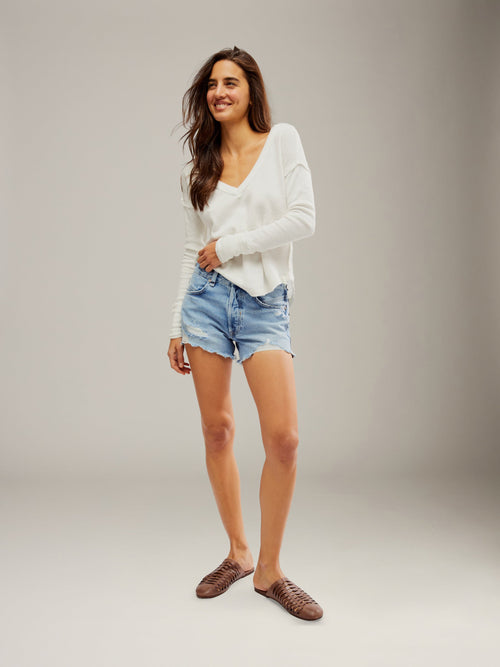 Now or Never Denim Shorts