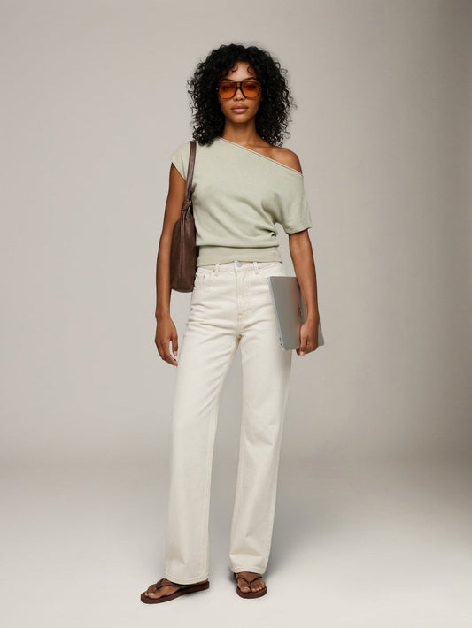 Vanetta Straight Leg Relaxed Jeans