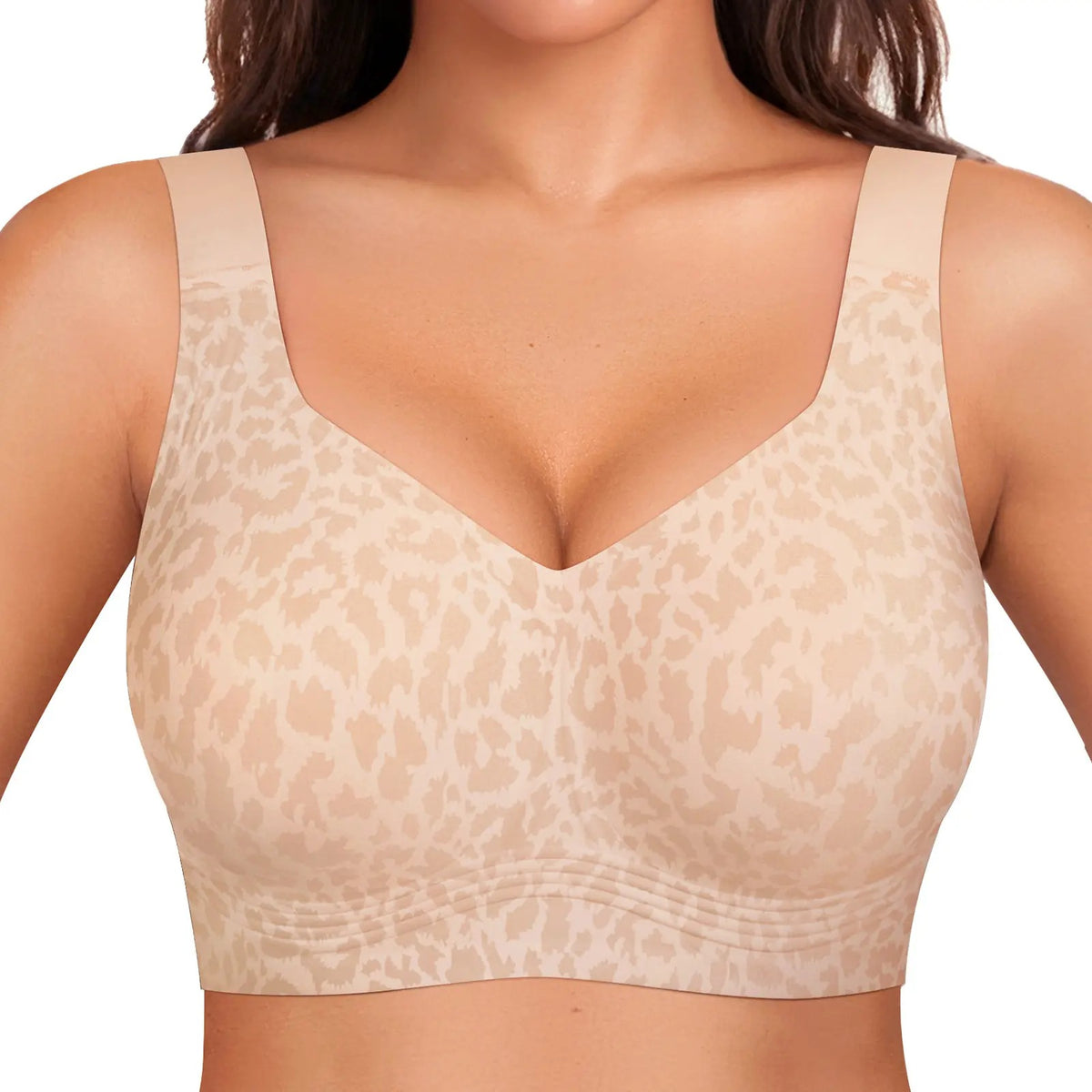 Women Jelly Bras Wirefree Padded Bra