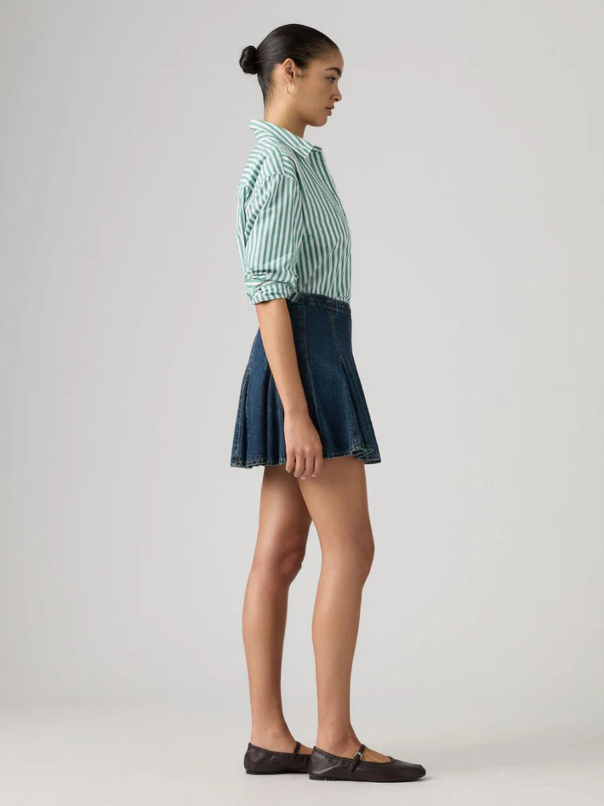 Godet Mini Skirt