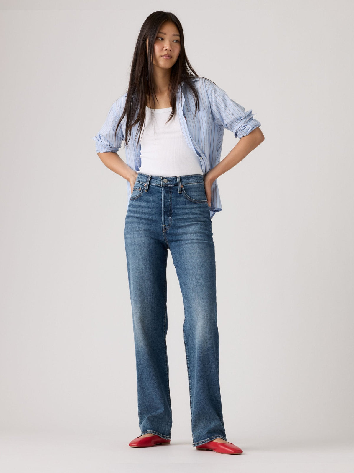 Ribcage Full Length Jeans