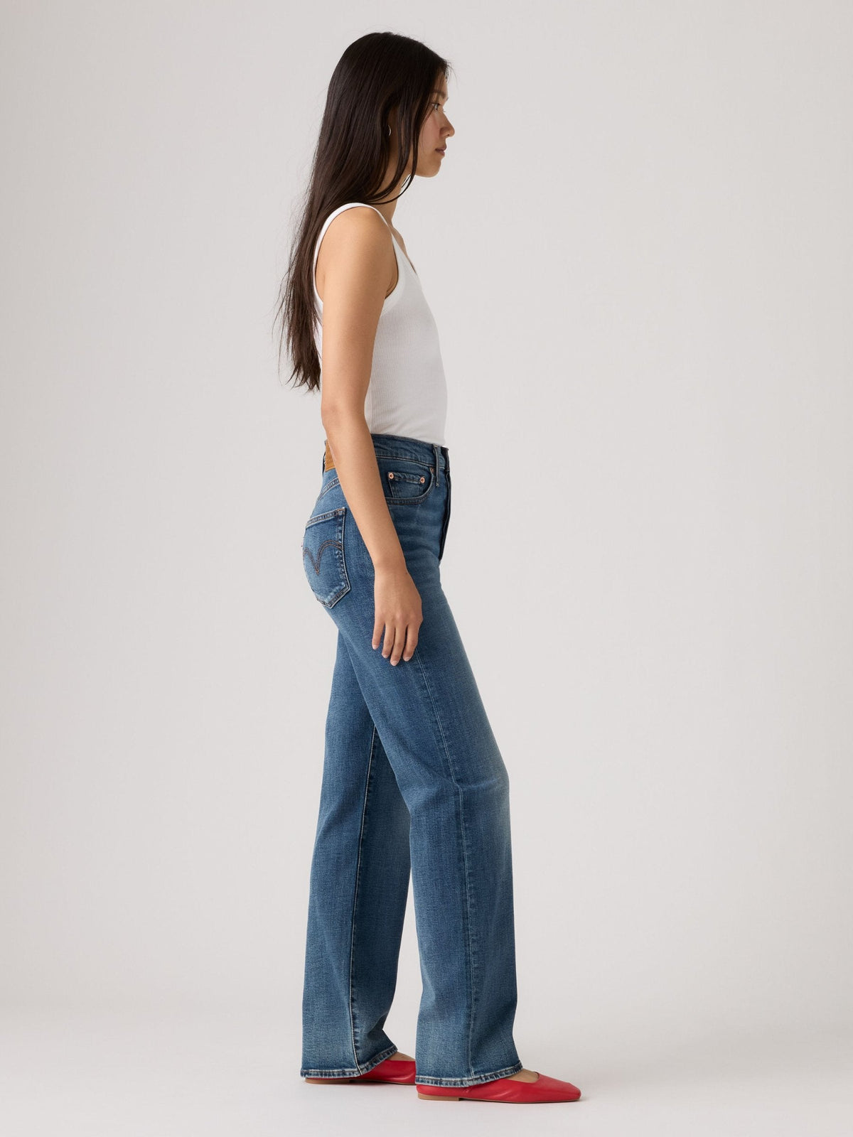 Ribcage Full Length Jeans